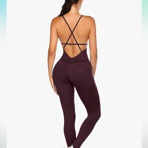 Nwot spaghettie strap pant bodysuit